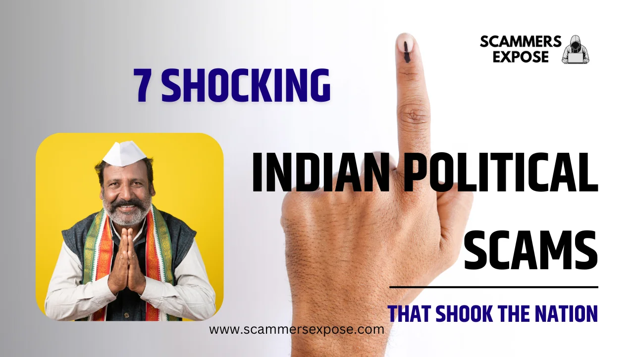 Indian Political Scam: 7 Cases That Shook the Nation