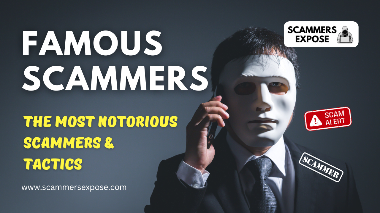 Famous Scammers: The Most Notorious Scammers & Tactics