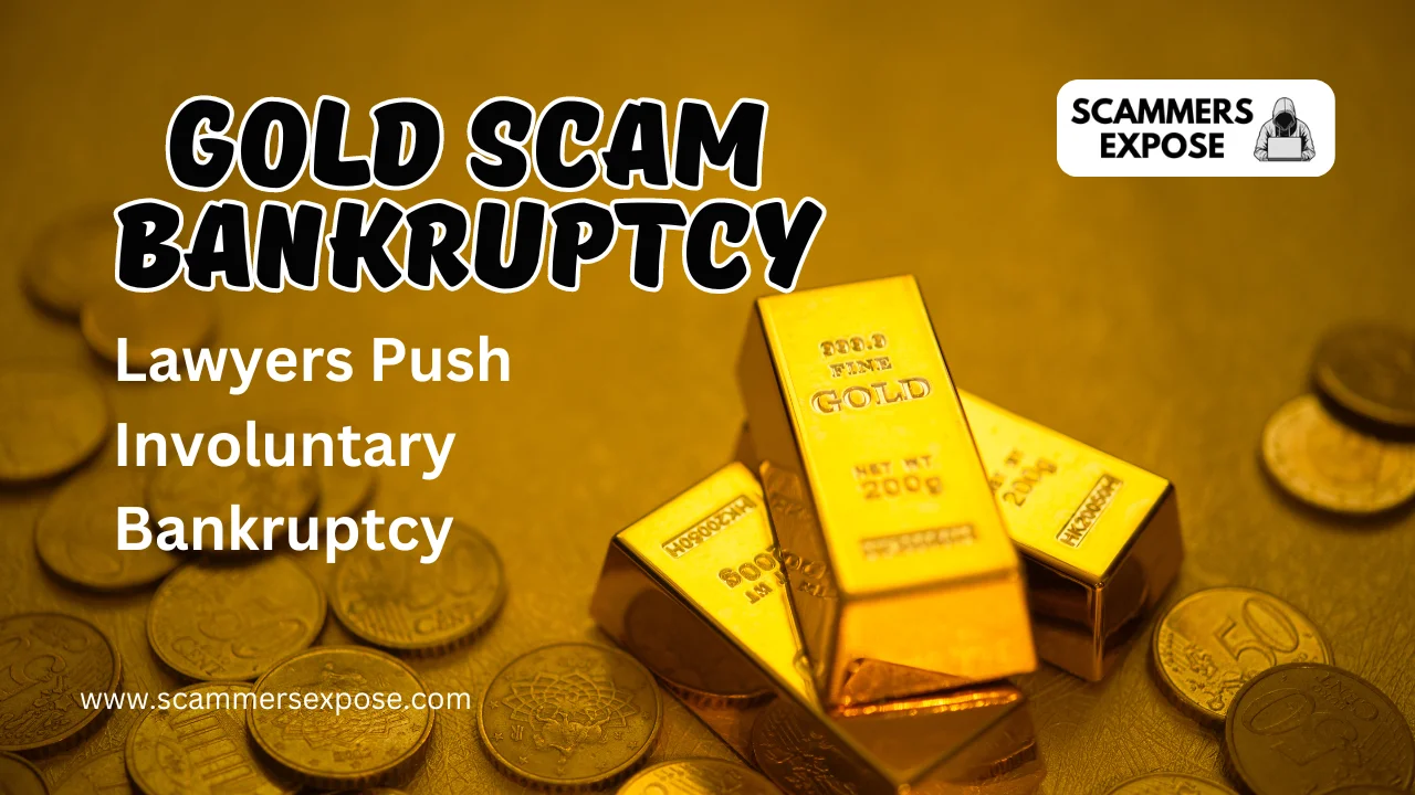 Gold Scam Bankruptcy: Lawyers Push Involuntary Action