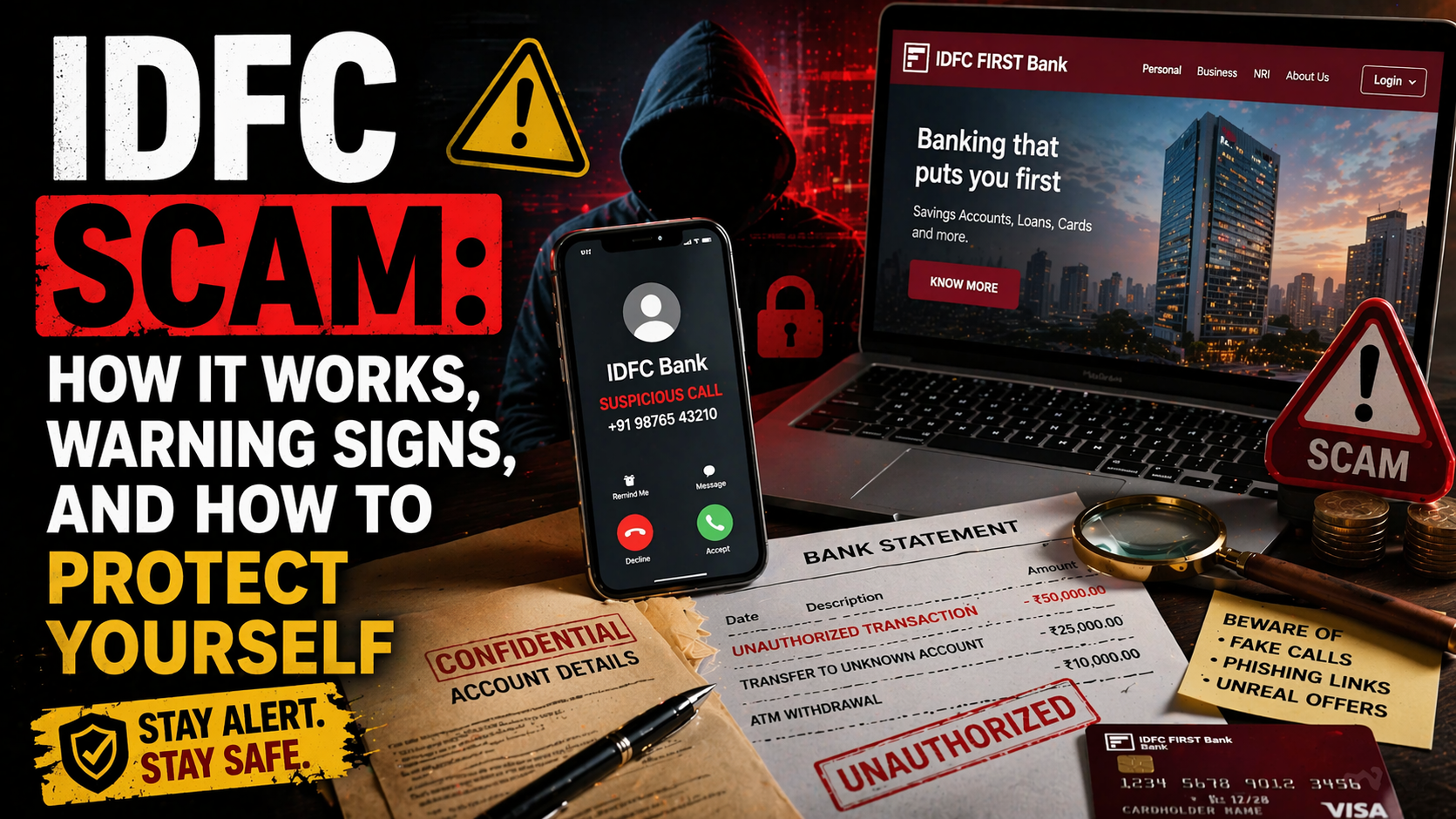IDFC Scam: How It Works, Warning Signs, and How to Protect Yourself IDFC Scam: How It Works, Warning Signs, and How to Protect Yourself