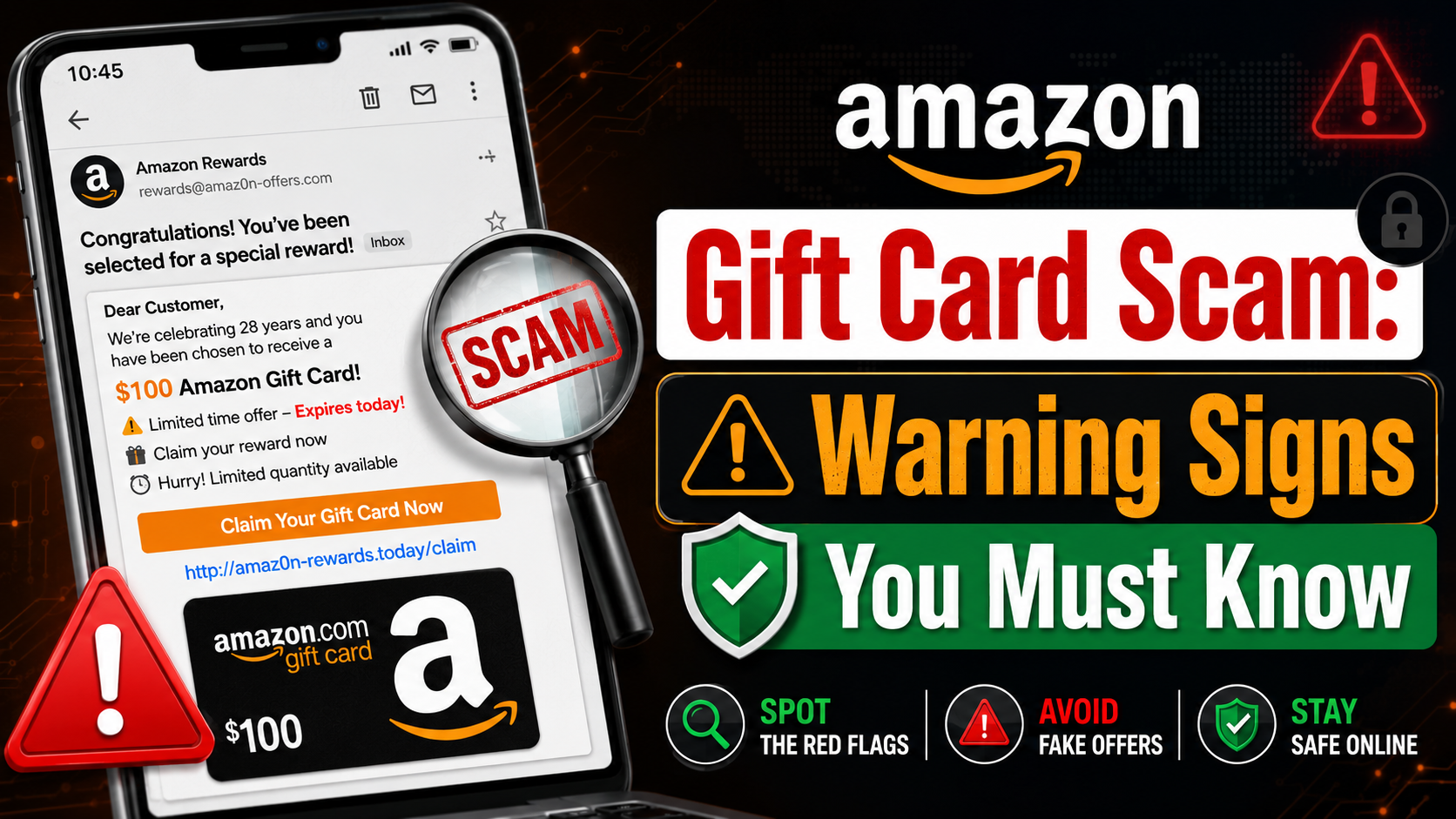Amazon Gift Card Scam: Warning Signs You Must Know