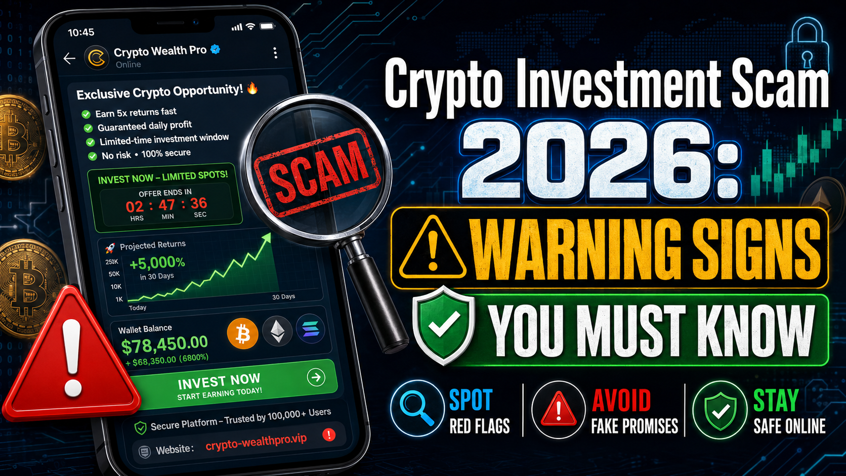 Crypto Investment Scam 2026: Warning Signs You Must Know