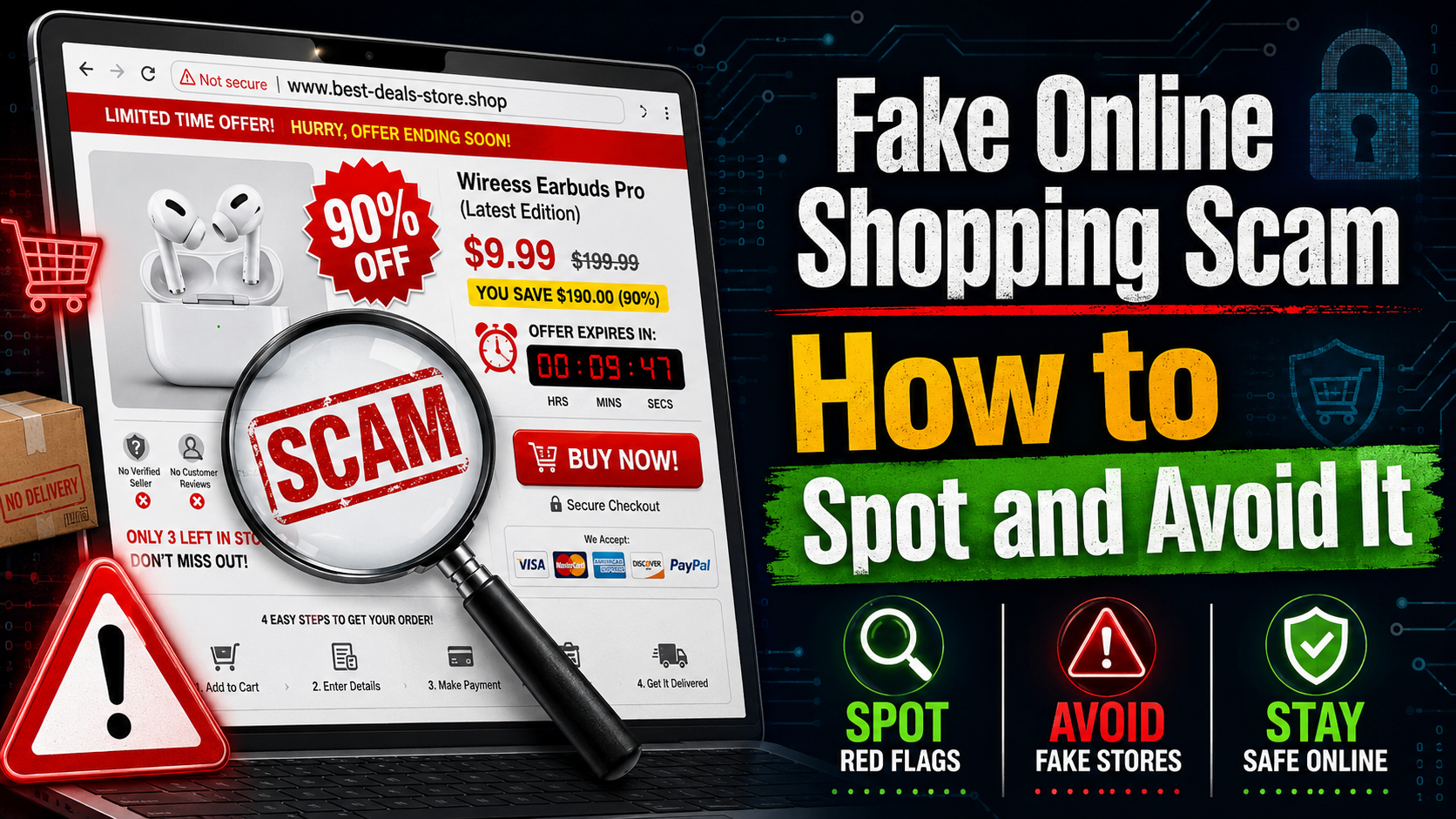 Fake Online Shopping Scam: How to Spot and Avoid It