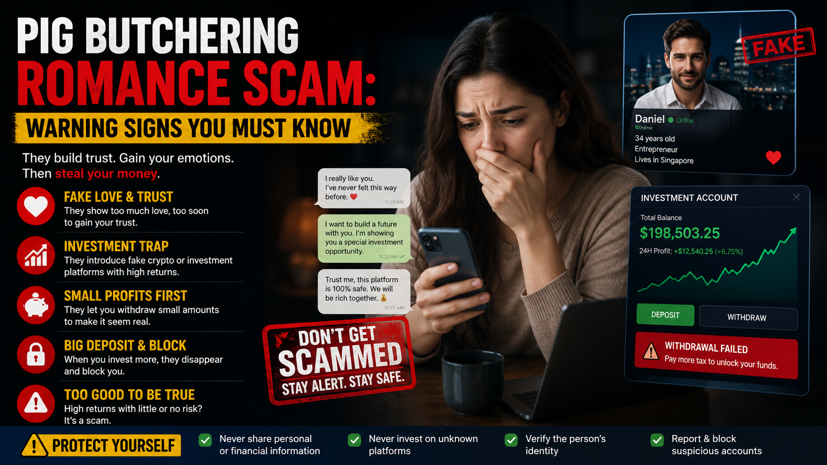 Pig Butchering Romance Scam: Warning Signs You Must Know