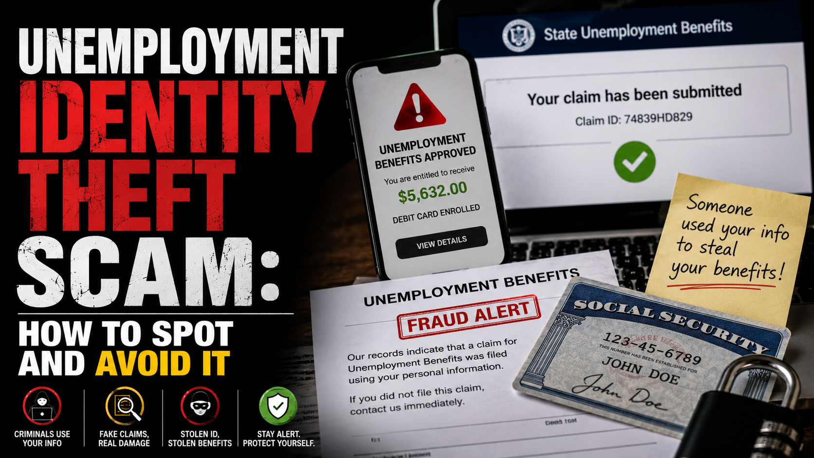 Unemployment Identity Theft Scam: How to Spot and Avoid It